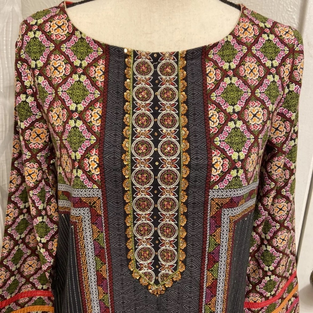 Pakistani Indian Shirt Brand Kayseria.Black.Sz L